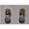 Image 1 : 3.070g Earring of Diamond 0.44 Ctw in18kt Yellow Gold