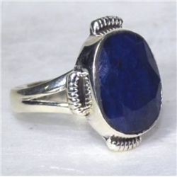 5.00g Ring of Sapphire Sterling Silver