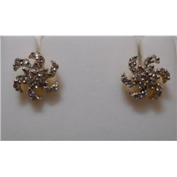 Earring of Diamond 0.55 Ctw in 3.05g 18kt Yellow Gold