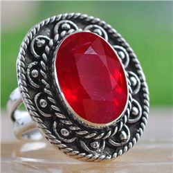 6.20g Ring of Ruby Sterling Silver