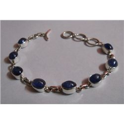 Tanzanite 14.810g Bracelet Sterling Silver