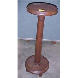 31"H x 10" Diameter Oak Fern Stand...