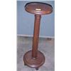 Image 1 : 31"H x 10" Diameter Oak Fern Stand...