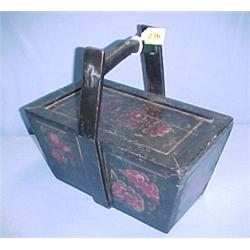 Painted Chinese Lunch Box...