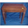 Image 1 : Walnut Piano Bench...