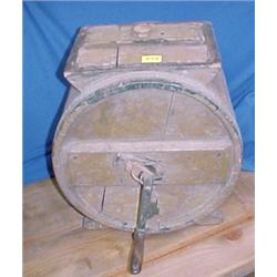 17"H Round Wooden Butter Churn...