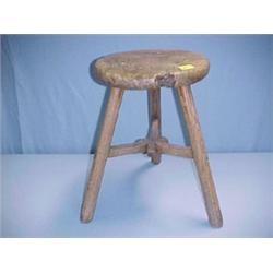 Primitive Wooden Stool...