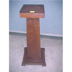 Mission Oak Pedestal...