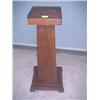 Image 1 : Mission Oak Pedestal...