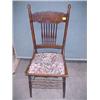 Image 1 : Pressed Back Kitchen Chair...