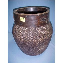 Oriental Willow Reed Basket...