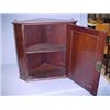 Image 2 : Mahogany Corner Wall Cabinet...