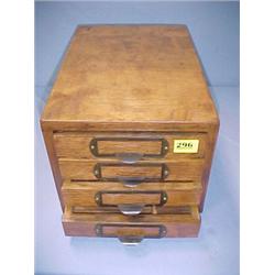 Tiger Oak File Box...