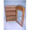 Image 2 : Locking Oak Wall Cabinet...