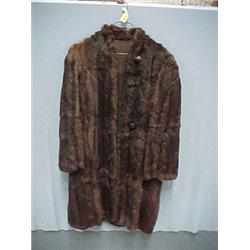 3/4 Length Mink Coat...