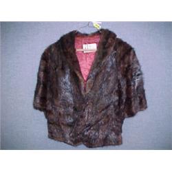 Morton's Dark Mink Stole...