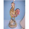 Image 2 : Folkart Rooster Lamp...