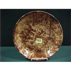 10 1/2 "D. Yellow Ware Pie Plate...