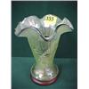 Image 1 : Modern Vaseline Fenton Vase...