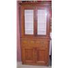 Image 1 : Oak Step Back Kitchen Cupboard...