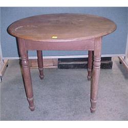 Round Walnut Pub Table...