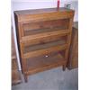 Image 1 : Tiger Oak Stacking Bookcase...