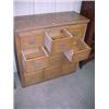 Image 2 : Twelve Drawer Oak File Cabinet...