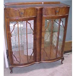 Deco Style English Curio Cabinet...