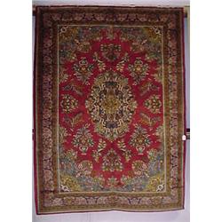 10' x 7'3" Persian Mahal Wool Rug...