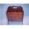 Image 1 : Mahogany Magazine Caddy...