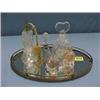 Image 1 : Tray with Assorted Perfume Bottles...