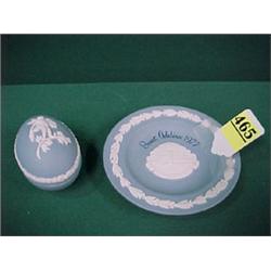 Wedgewood Pin Tray and Egg Box...