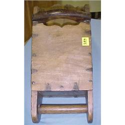 Primitive Wooden Grain Scoop...