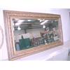 Image 1 : Gilt Framed Beveled Mirror...