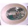 Image 1 : Oval Beveled Mirror...