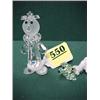 Image 1 : Two Crystal Figurines...