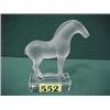 Image 1 : Lalique Crystal Horse...