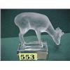 Image 1 : Lalique Crystal Deer...