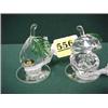 Image 1 : Two Crystal Figurines...