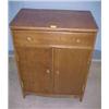 Image 1 : Oak Bedside Cabinet...