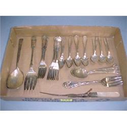 Assorted Silver Plated Flatware...