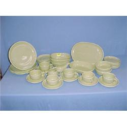 Three Trays of Brusche Dinnerware...