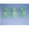 Image 1 : Six Jadeite Cup and Saucers...