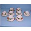 Image 1 : 8 Franciscan Apple Cups and Saucers...