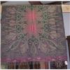 Image 1 : 66" x 52" Paisley Throw...