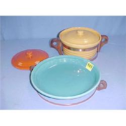 Assorted Bauer Dinnerware...