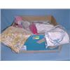 Image 1 : Box of Assorted Linens...