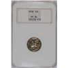 Image 1 : 1938 Proof Mercury Dime PF64 NGC