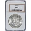 Image 1 : 1880 Morgan Dollar MS62 NGC