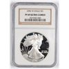 Image 1 : 2006-W AMERICAN SILVER EAGLE, NGC PROOF-69 ULTRA CAMEO